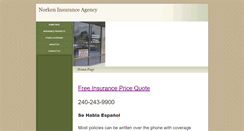 Desktop Screenshot of norkeninsuranceagency.com